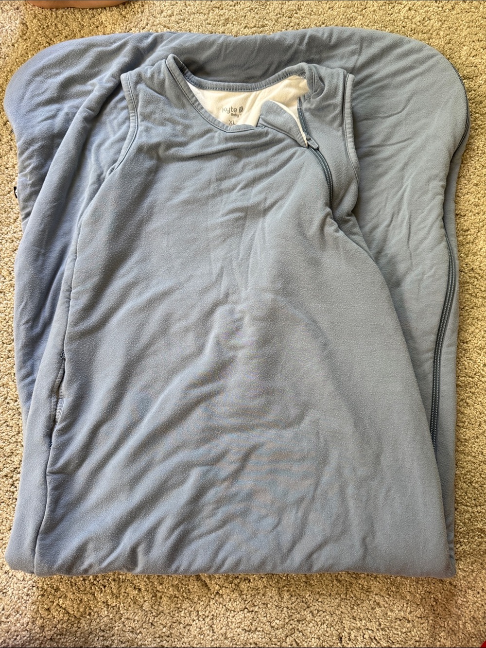 KYTE BABY Blue Sleep Sack Size XL